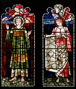 Ashton Under Lyne、Albion Congregational Church、Morris＆Co.、Edward Burne-Jones、St Stephen＆St Luke、1896